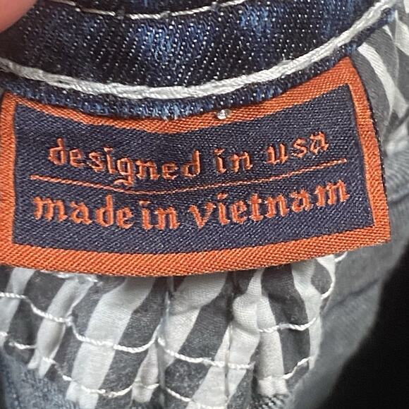 Rock Revival Easy Crop Jeans Women's Size 26 30x26 Boris Embroidered Distressed - Picture 8 of 11